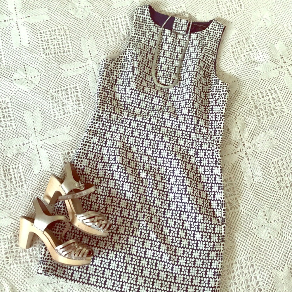 Banana republic pattern dress